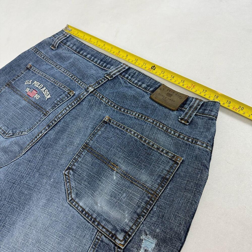 Vintage y2k carpenter us polo grunge baggy wide leg faded archive jeans - Picture 5 of 6